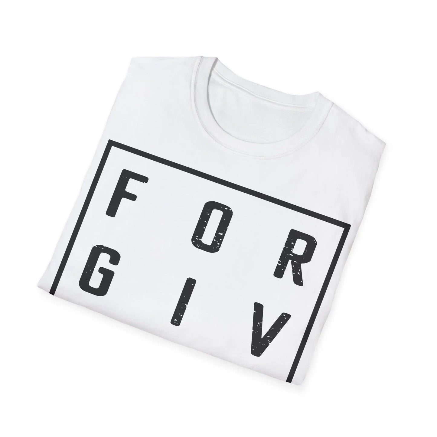 Unisex Forgiven Graphic Tee - Softstyle T-Shirt for Inspirational Living - So ist Leben
