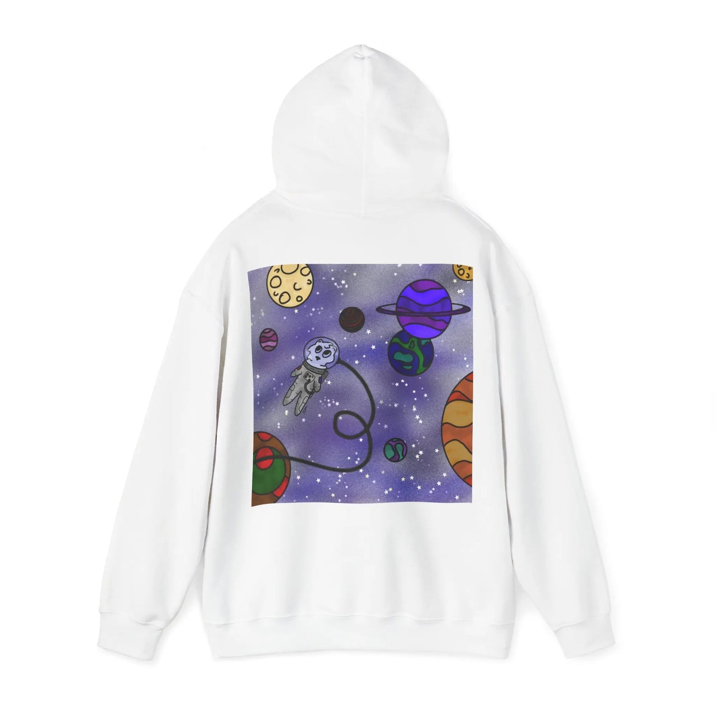 Niedliches Galaxy-Katzen-Design Unisex Hoodie – Perfekt für gemütliche Tage - So ist Leben