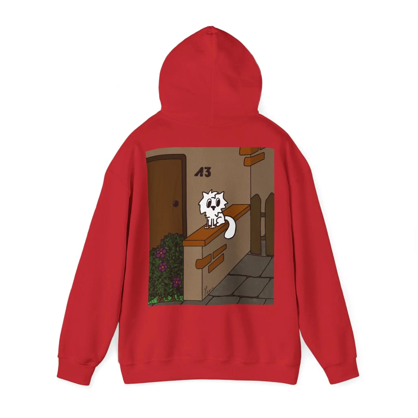 Niedliches Katzen-Design Unisex Hoodie – Perfekt für Katzenliebhaber & gemütliche Tage - So ist Leben
