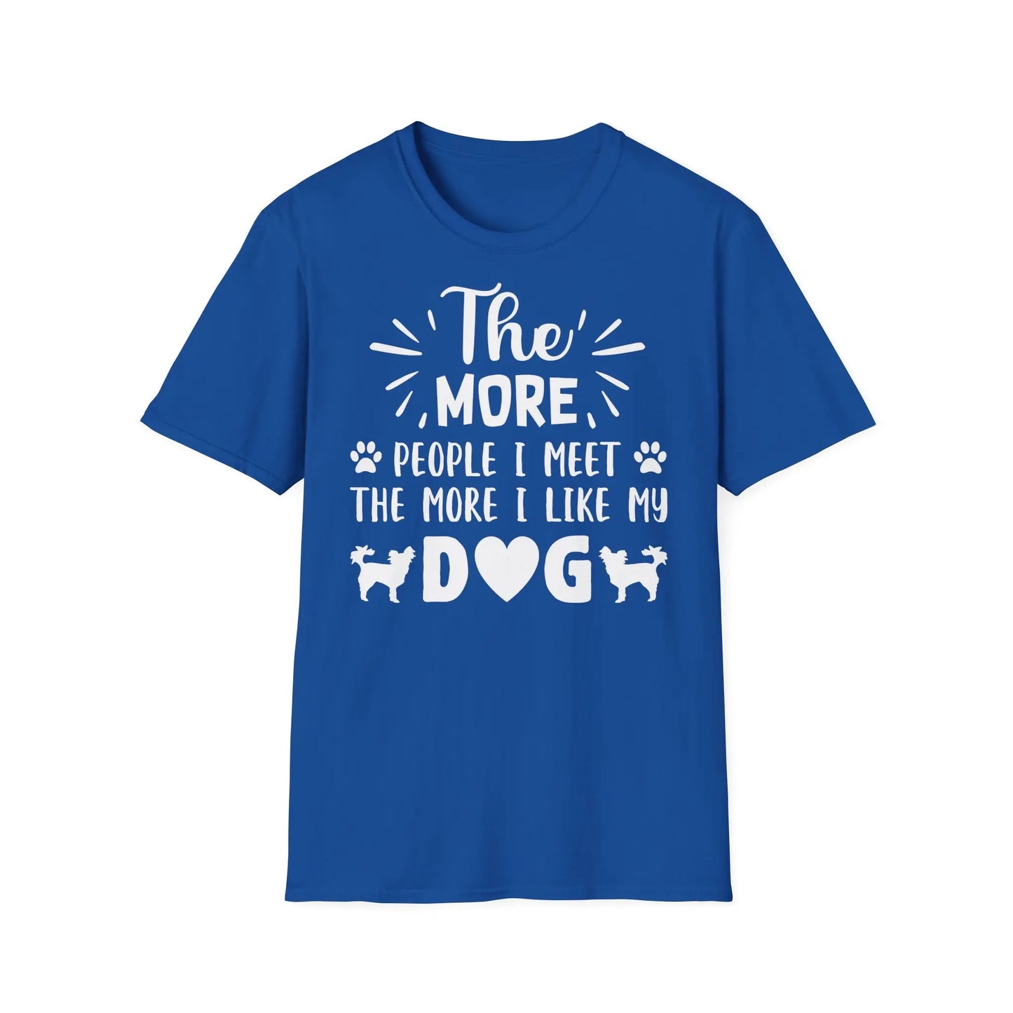 Doggy Unisex Softstyle T-Shirt - Comfortable Everyday Wear - So ist Leben