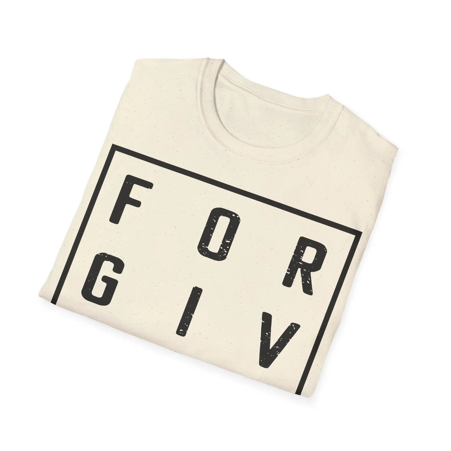 Unisex Forgiven Graphic Tee - Softstyle T-Shirt for Inspirational Living - So ist Leben