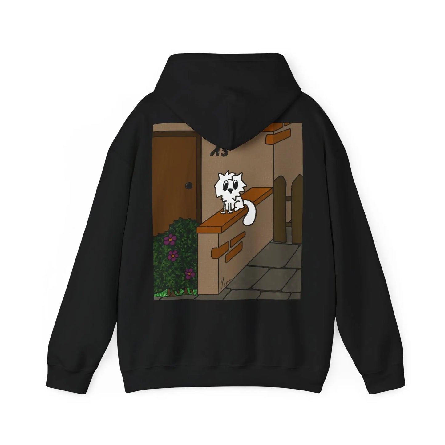 Niedliches Katzen-Design Unisex Hoodie – Perfekt für Katzenliebhaber & gemütliche Tage - So ist Leben