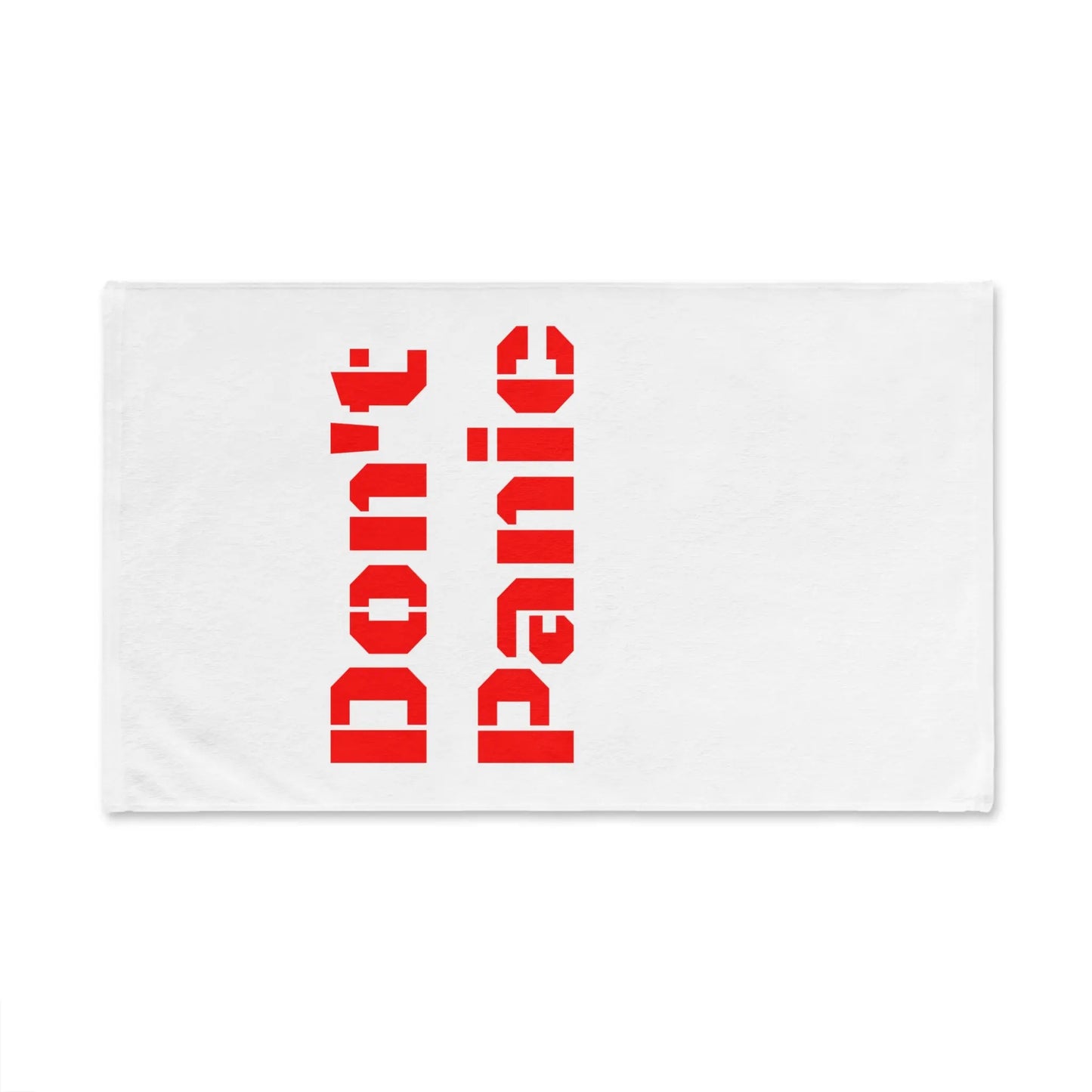 Lustiges motivierendes Handtuch – "Don't Panic" Küchentuch für Zuhause und als Geschenk - So ist Leben