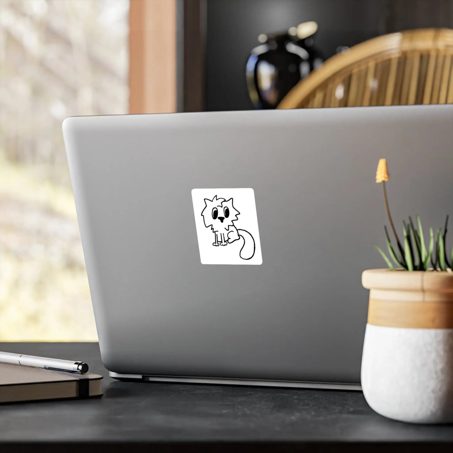 Vinyl Kiss-Cut Stickers - So ist Leben