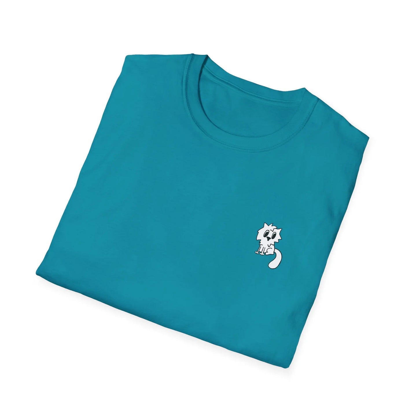 Limited Edition 2009 Cat Unisex Softstyle T-Shirt - So ist Leben