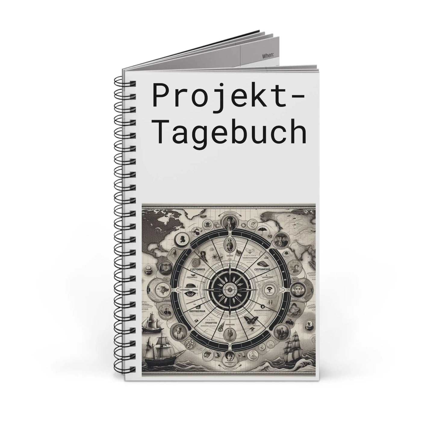 Projekt-Tagebuch für kreative Projekte - So ist Leben