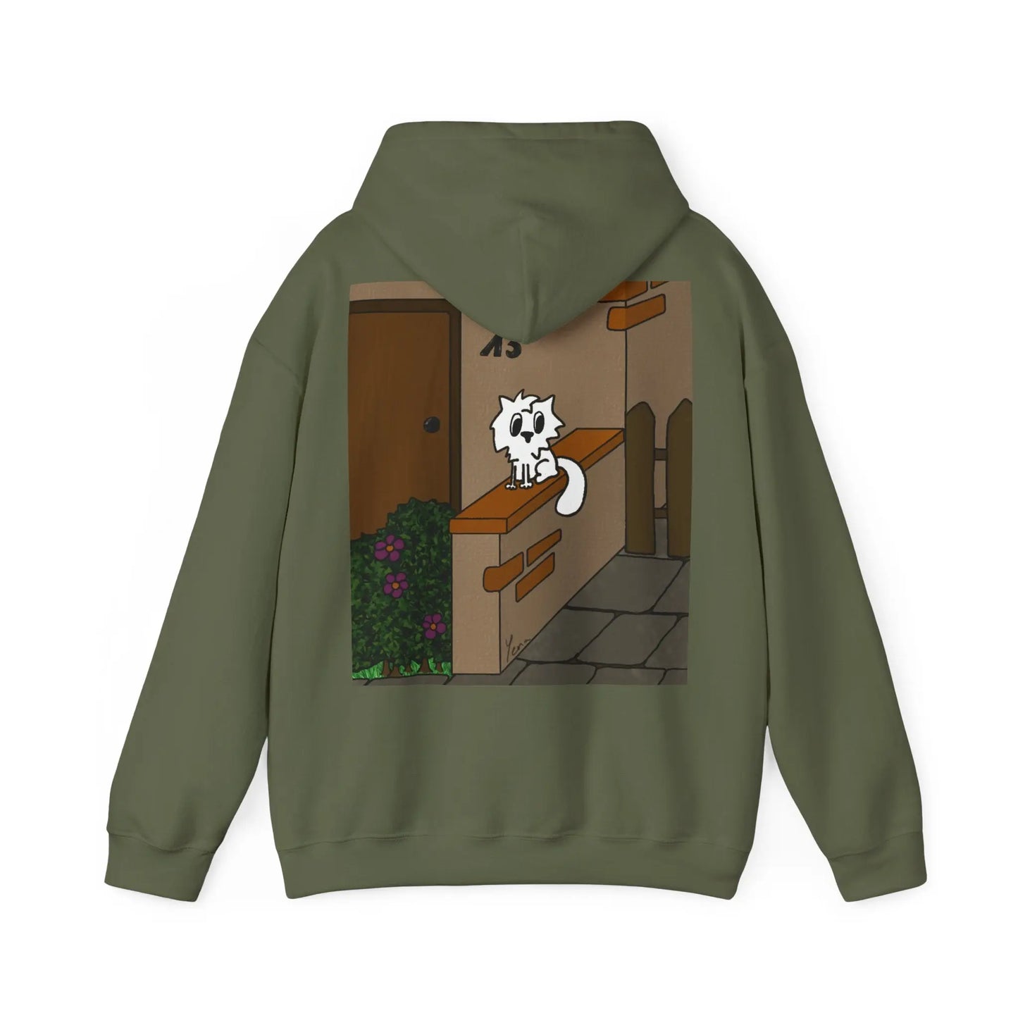 Niedliches Katzen-Design Unisex Hoodie – Perfekt für Katzenliebhaber & gemütliche Tage - So ist Leben