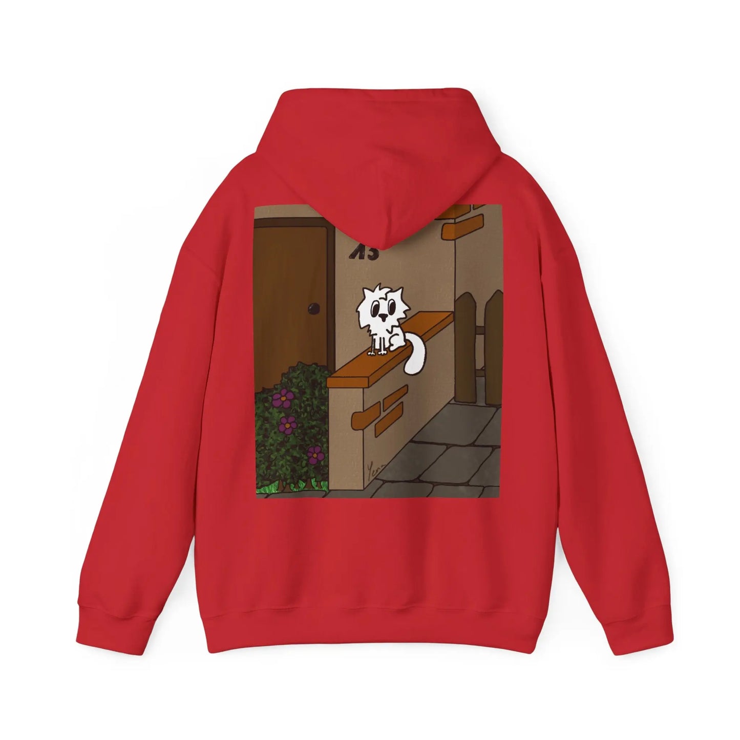 Niedliches Katzen-Design Unisex Hoodie – Perfekt für Katzenliebhaber & gemütliche Tage - So ist Leben