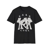 hardcore gabber Playful Unisex Softstyle T-Shirt - Casual Wear, Gift for Friends, Cartoon Design, Art Lover Apparel, Everyday Comfort Printify