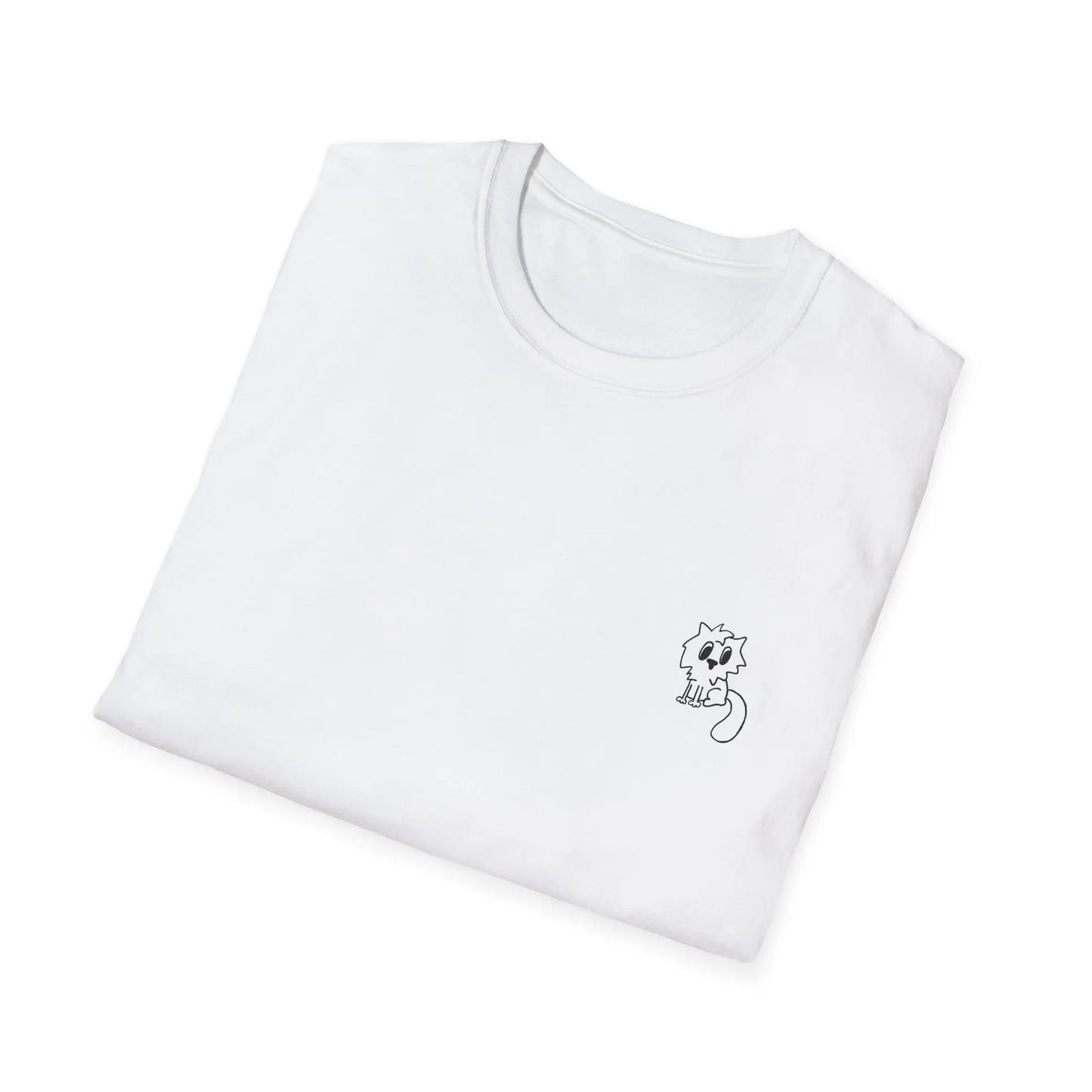 Niedliches Katzen-Unisex Softstyle T-Shirt – Perfekt für Katzenliebhaber. - So ist Leben