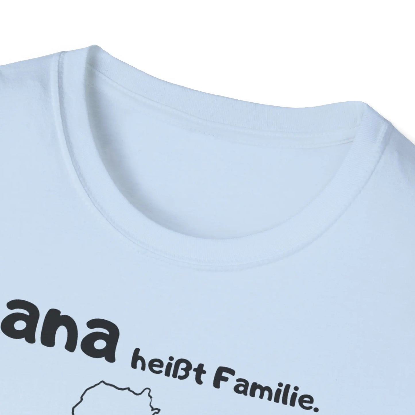 Ohana heißt Familie | Map Unisex Softstyle T-Shirt - So ist Leben