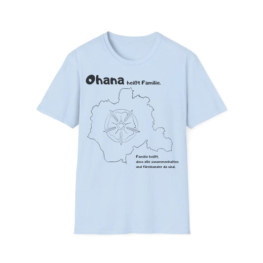 Ohana heißt Familie | Map Unisex Softstyle T-Shirt - So ist Leben