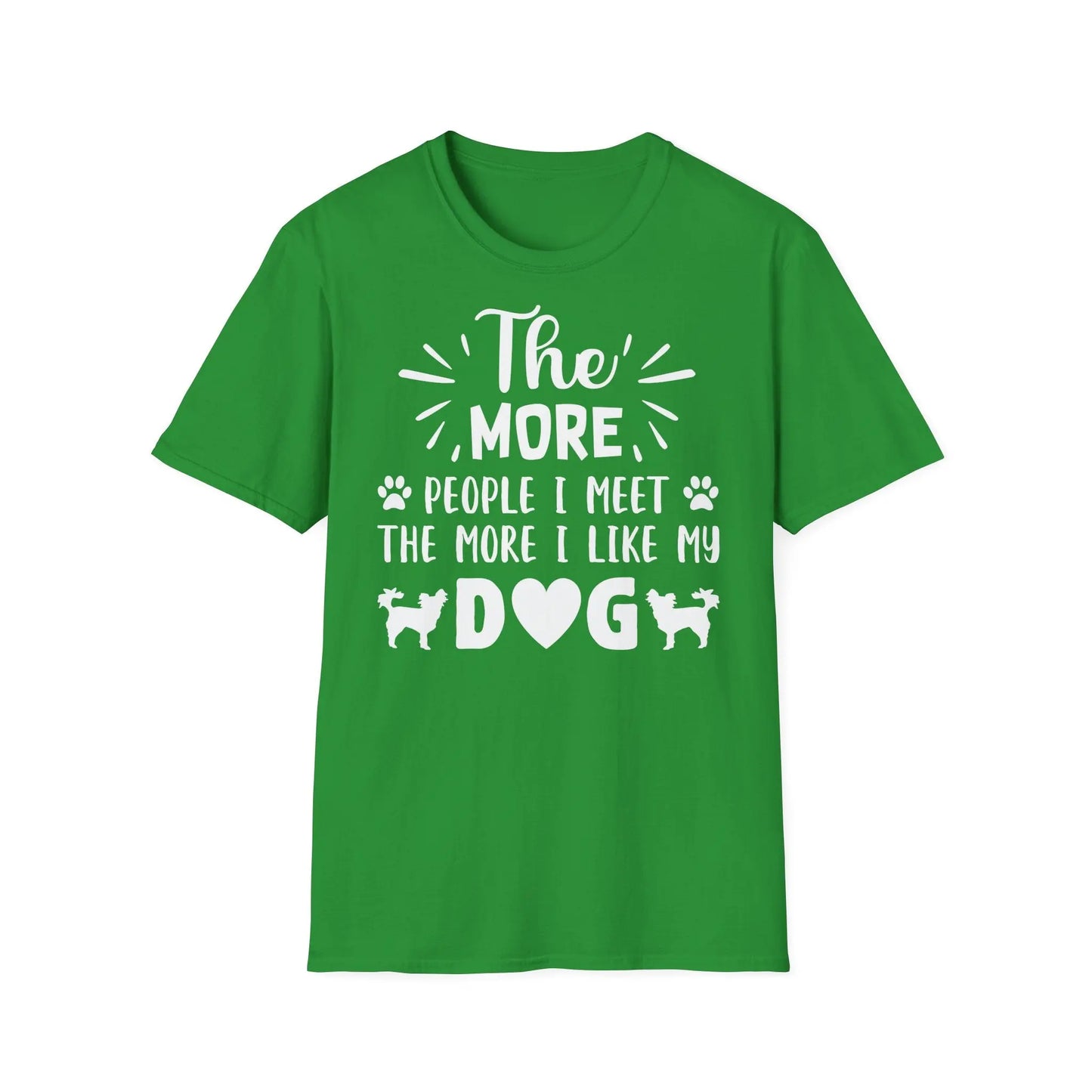 Doggy Unisex Softstyle T-Shirt - Comfortable Everyday Wear - So ist Leben