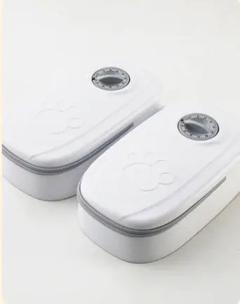 Automatic Pet Feeder Smart Food Dispenser For Cats Dogs Timer Stainless Steel Bowl Auto Dog Cat Pet Feeding Pets Supplies - So ist Leben