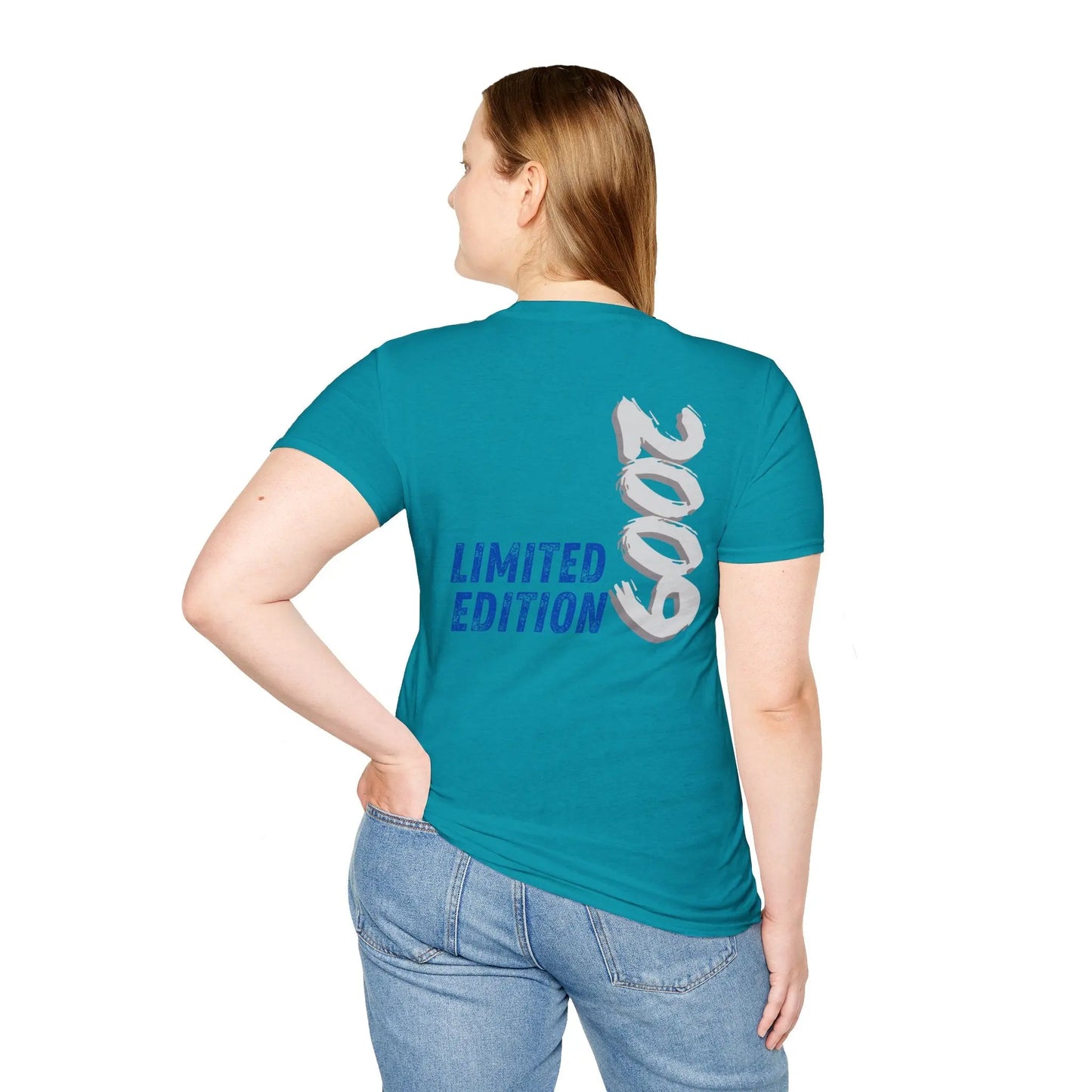 Limited Edition 2009 Cat Unisex Softstyle T-Shirt - So ist Leben