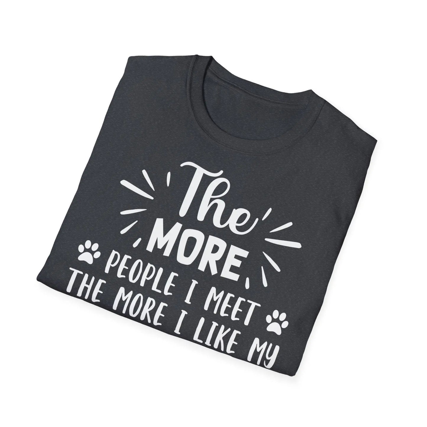 Doggy Unisex Softstyle T-Shirt - Comfortable Everyday Wear - So ist Leben