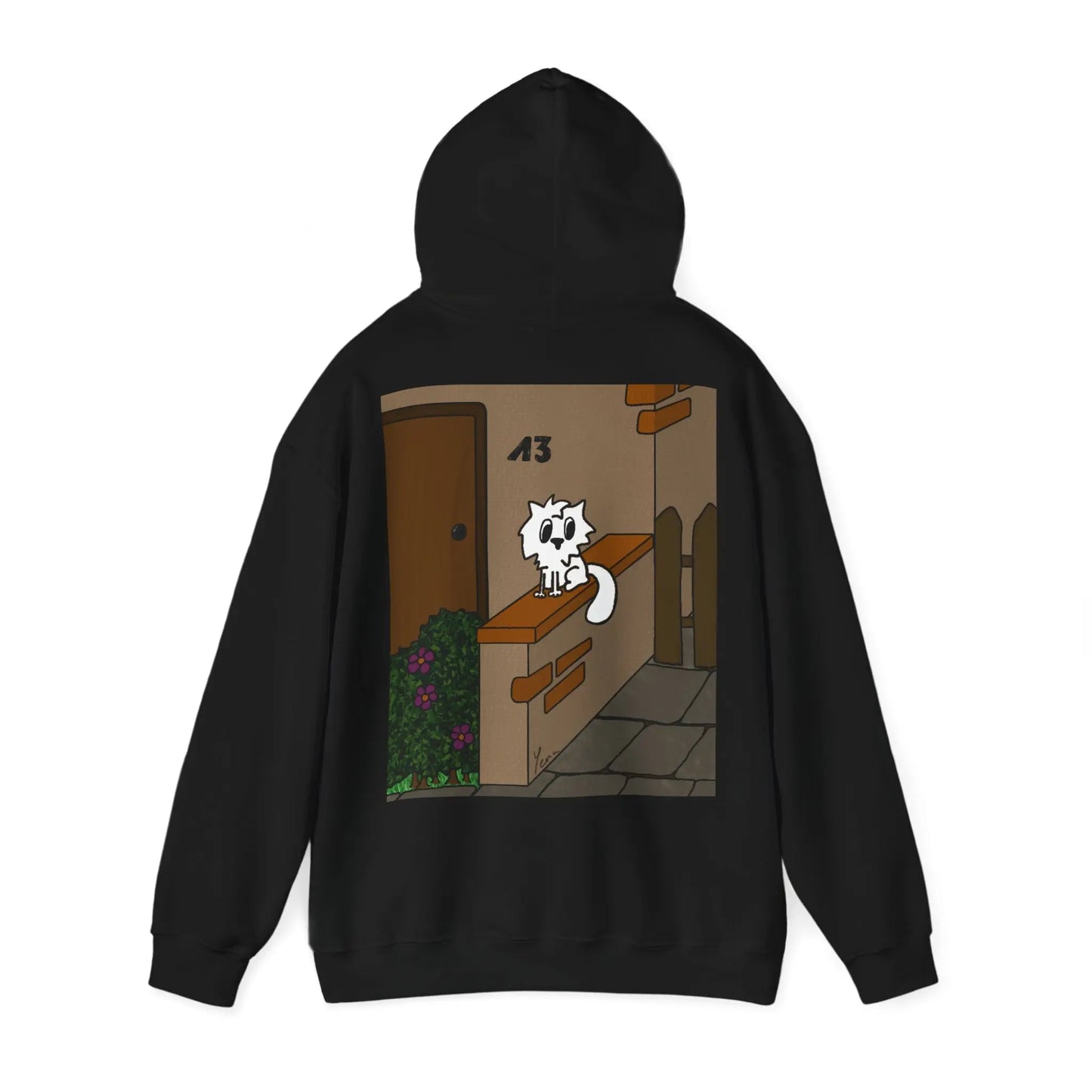 Niedliches Katzen-Design Unisex Hoodie – Perfekt für Katzenliebhaber & gemütliche Tage - So ist Leben