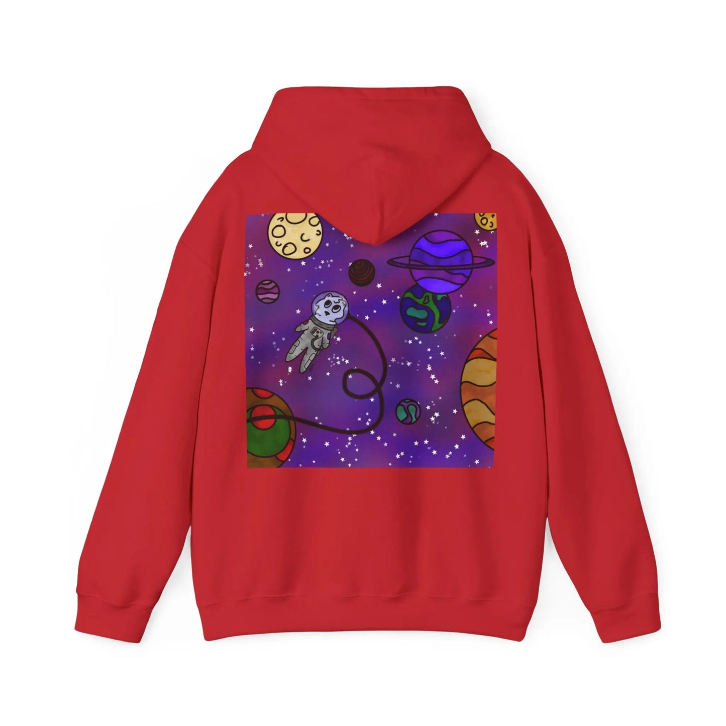 Niedliches Galaxy-Katzen-Design Unisex Hoodie – Perfekt für gemütliche Tage - So ist Leben