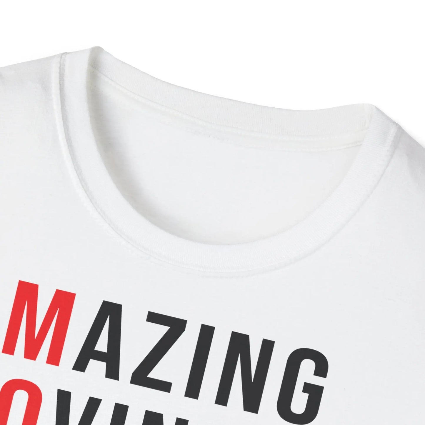 Mother's Day Unisex Softstyle T-Shirt - Amazing Loving Strong Happy Selfless Graceful - So ist Leben