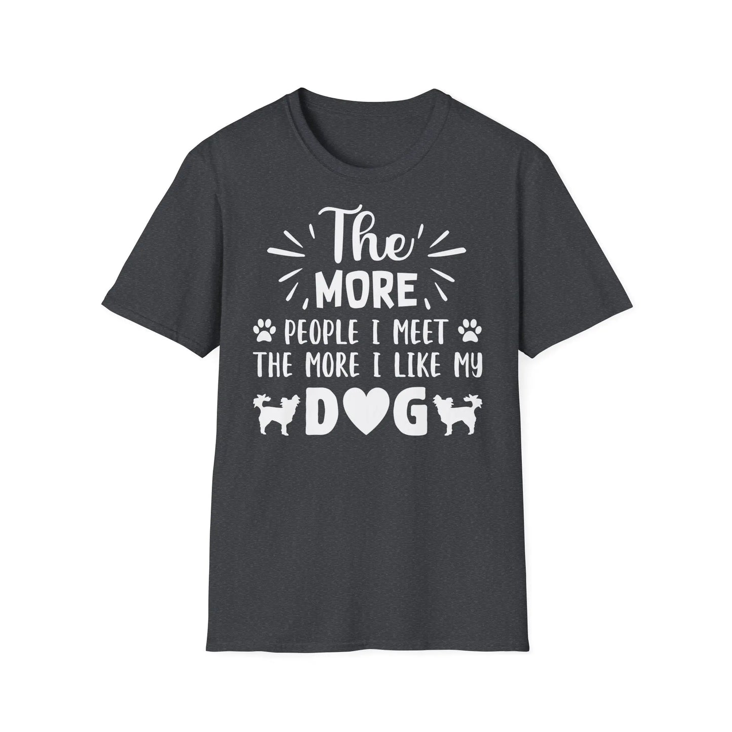 Doggy Unisex Softstyle T-Shirt - Comfortable Everyday Wear - So ist Leben