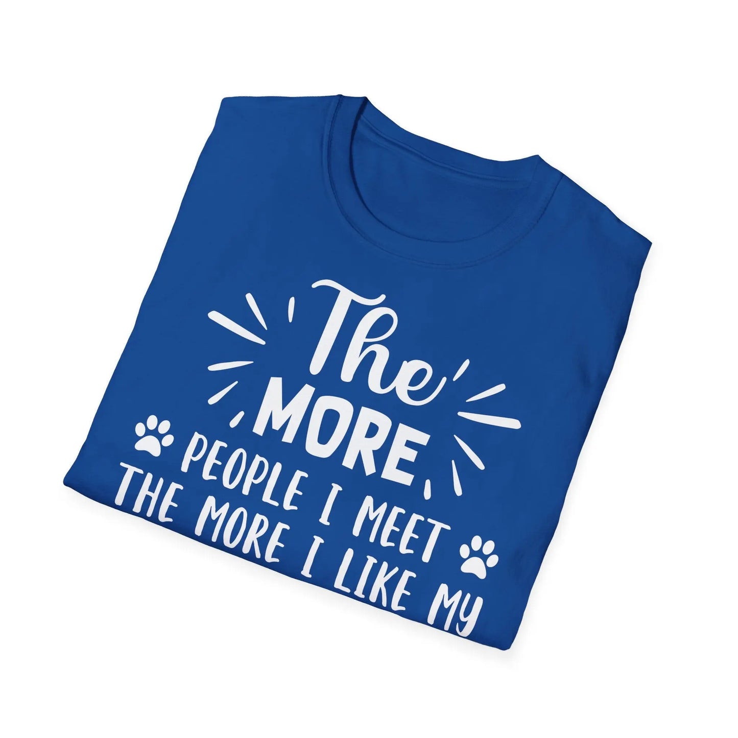 Doggy Unisex Softstyle T-Shirt - Comfortable Everyday Wear - So ist Leben