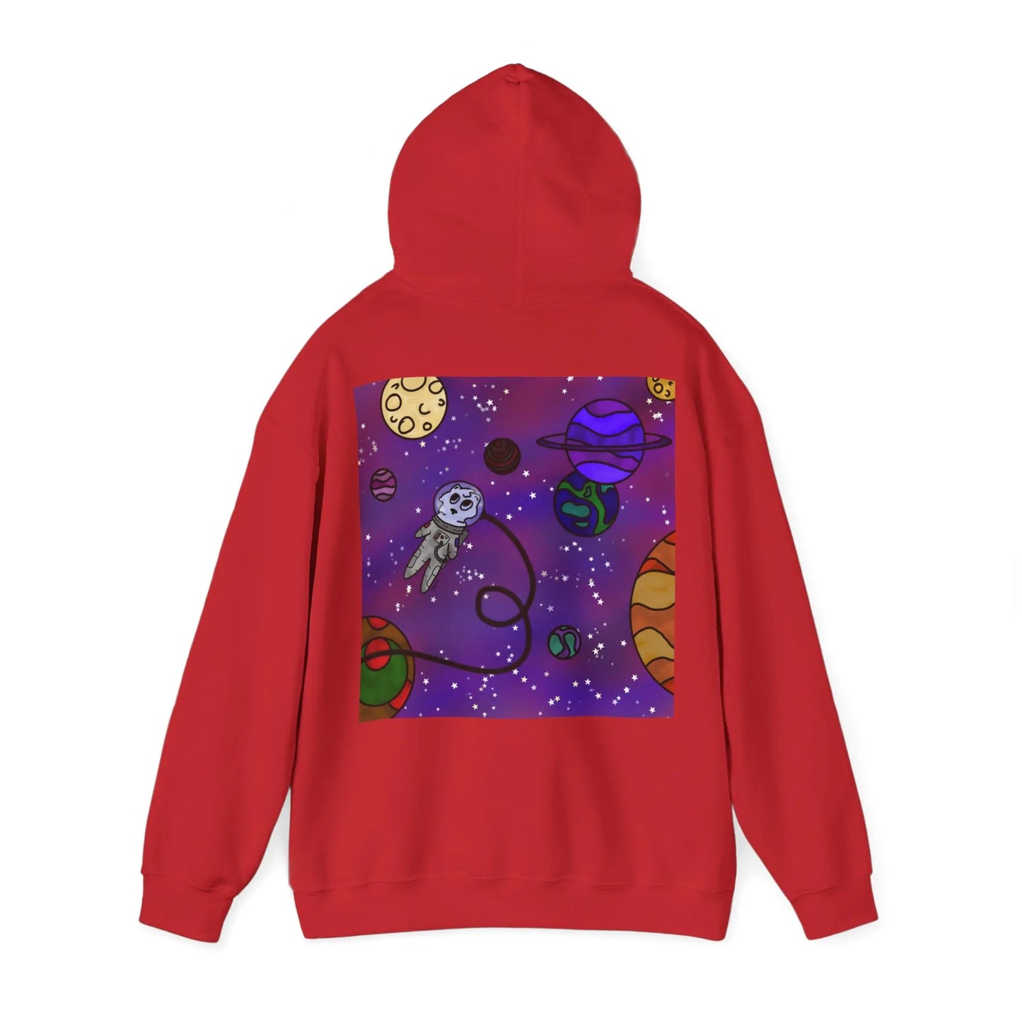 Niedliches Galaxy-Katzen-Design Unisex Hoodie – Perfekt für gemütliche Tage - So ist Leben