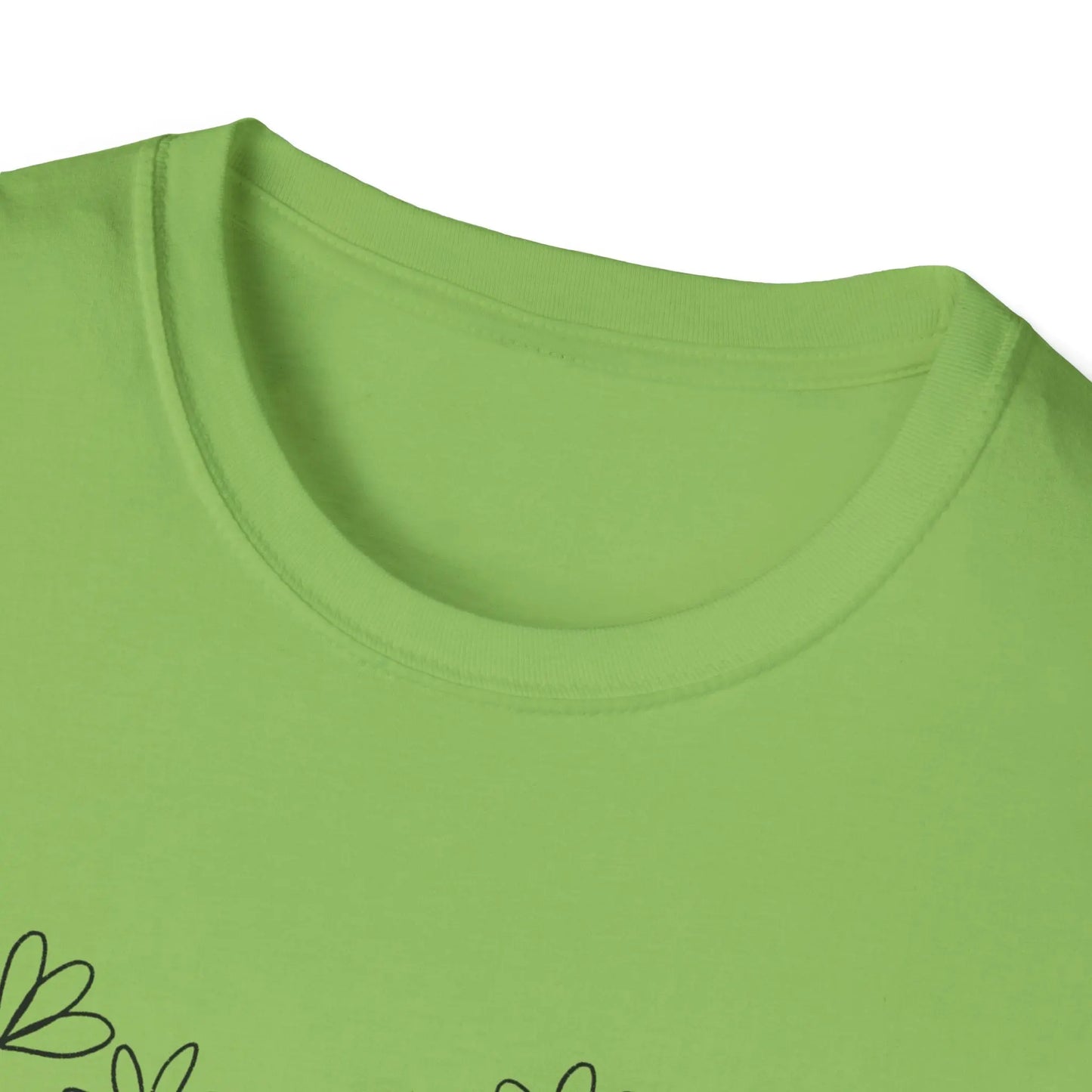 Faith & Love Floral Unisex Softstyle T-Shirt - So ist Leben