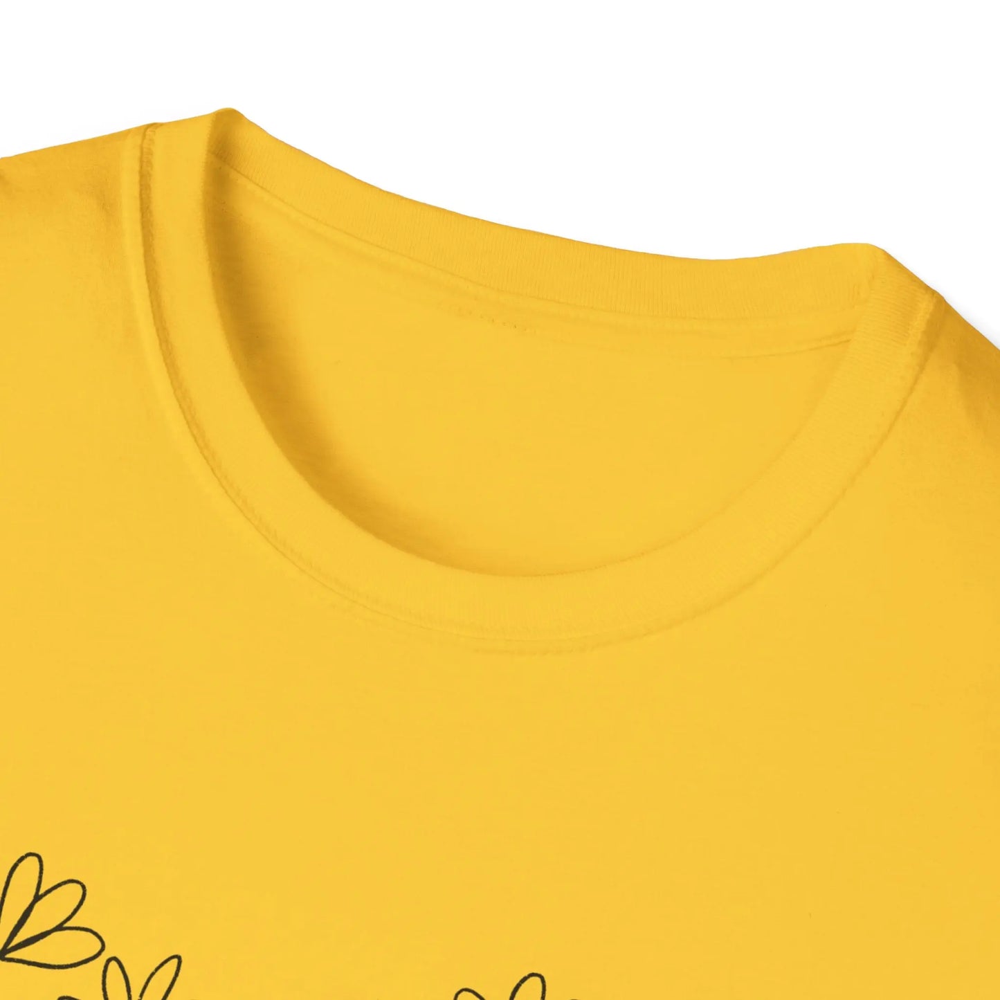 Faith & Love Floral Unisex Softstyle T-Shirt - So ist Leben