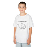 Cute Elephant Quote Kids Tee - "Freunde können alles sein" - Perfect for Playdates & Special Occasions - So ist Leben