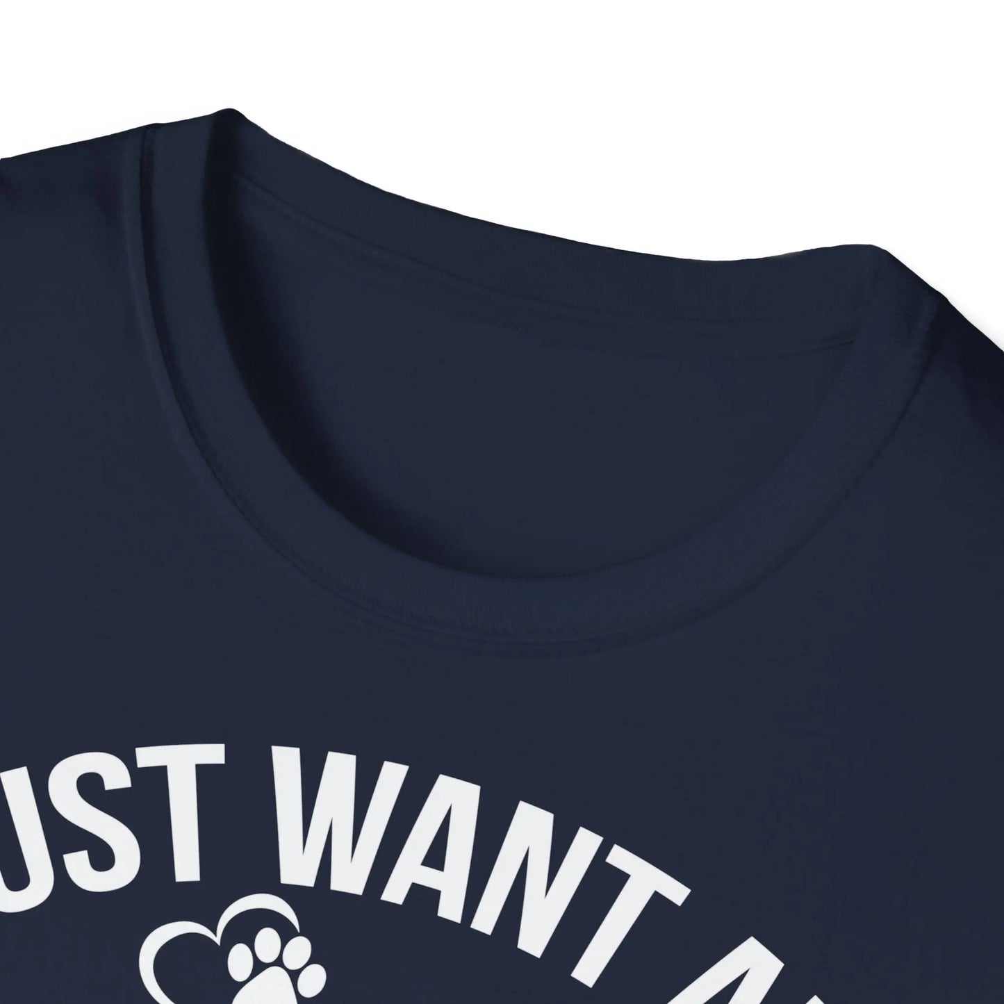 I Just Want All the Dogs Unisex Softstyle T-Shirt – Perfect for Dog Lovers - So ist Leben