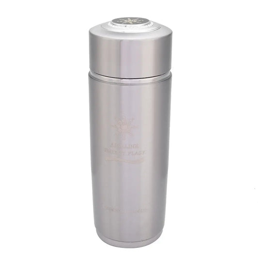 Stainless Alkaline Water Bottle Portable Nano Balance Bio Energy Lonizer Cup Flask(Silver) - So ist Leben