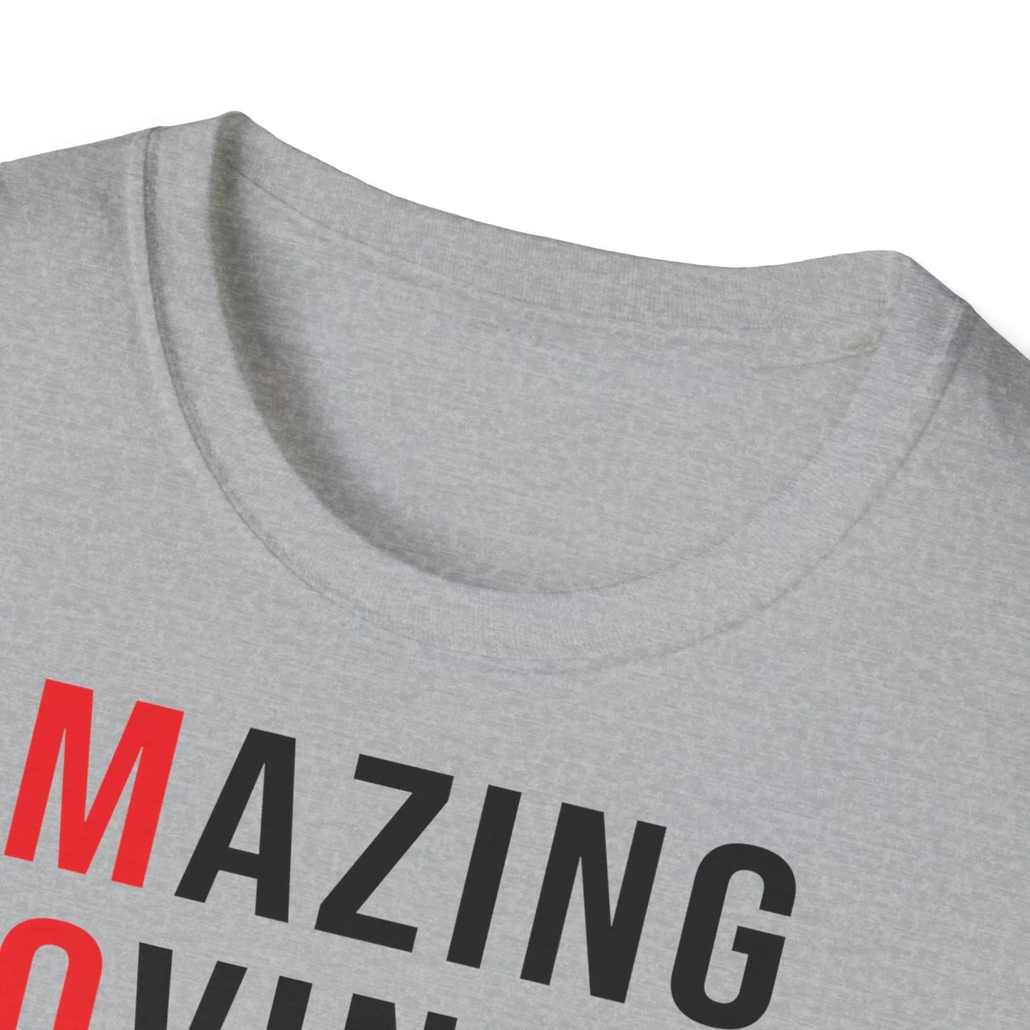 Mother's Day Unisex Softstyle T-Shirt - Amazing Loving Strong Happy Selfless Graceful - So ist Leben