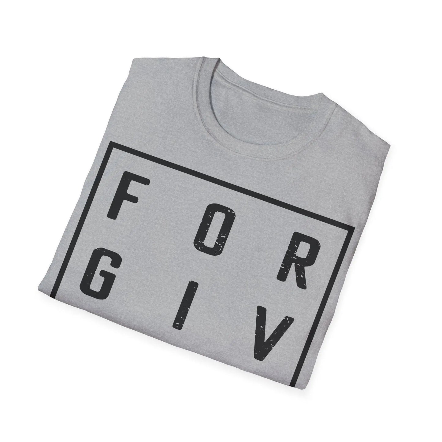 Unisex Forgiven Graphic Tee - Softstyle T-Shirt for Inspirational Living - So ist Leben