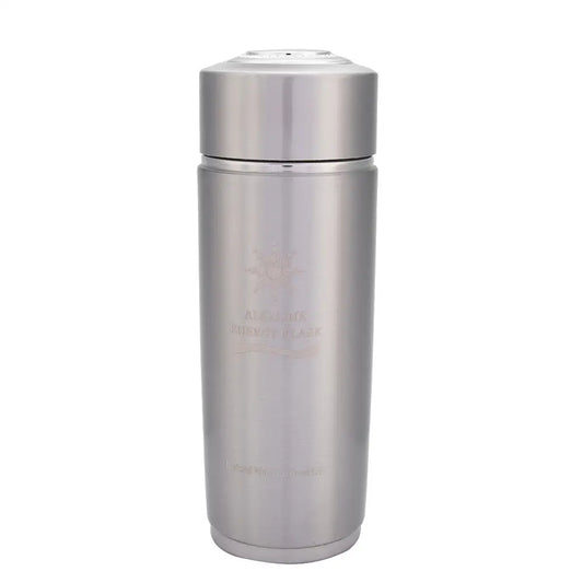 Stainless Alkaline Water Bottle Portable Nano Balance Bio Energy Lonizer Cup Flask(Silver) - So ist Leben