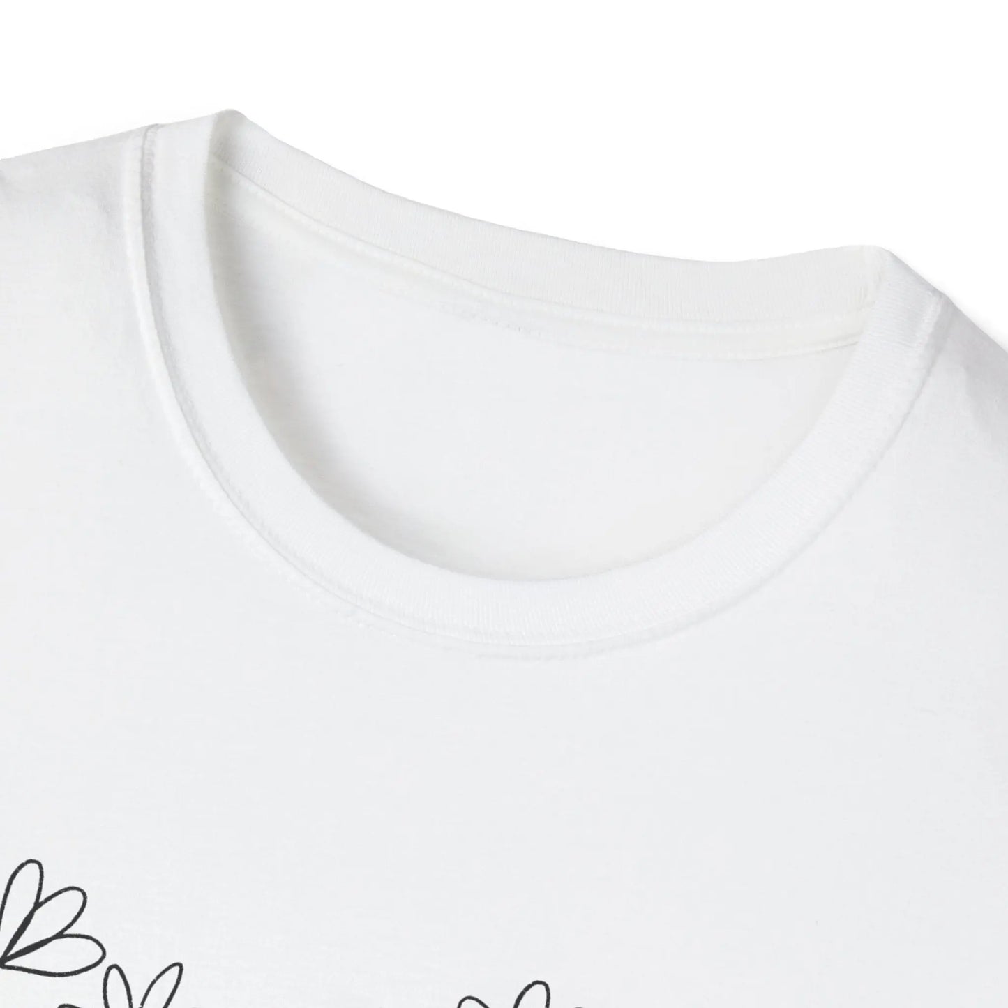 Faith & Love Floral Unisex Softstyle T-Shirt - So ist Leben