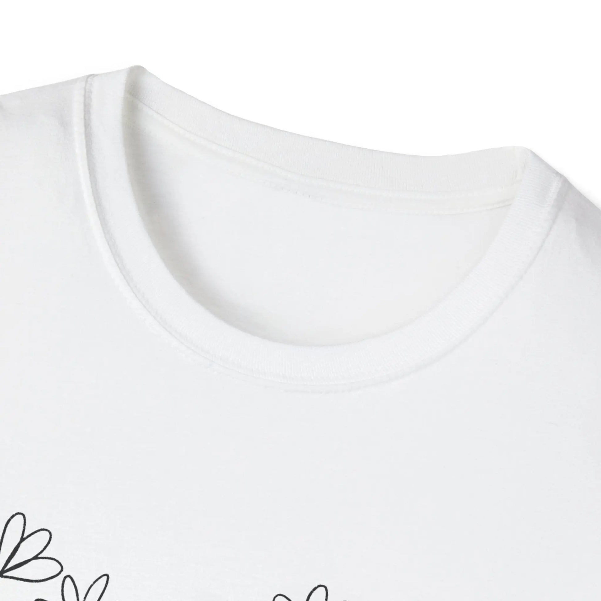 Faith & Love Floral Unisex Softstyle T-Shirt - So ist Leben