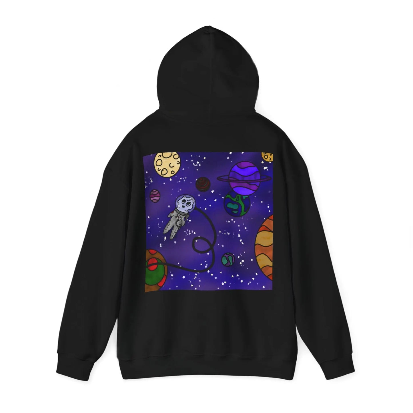 Niedliches Galaxy-Katzen-Design Unisex Hoodie – Perfekt für gemütliche Tage - So ist Leben