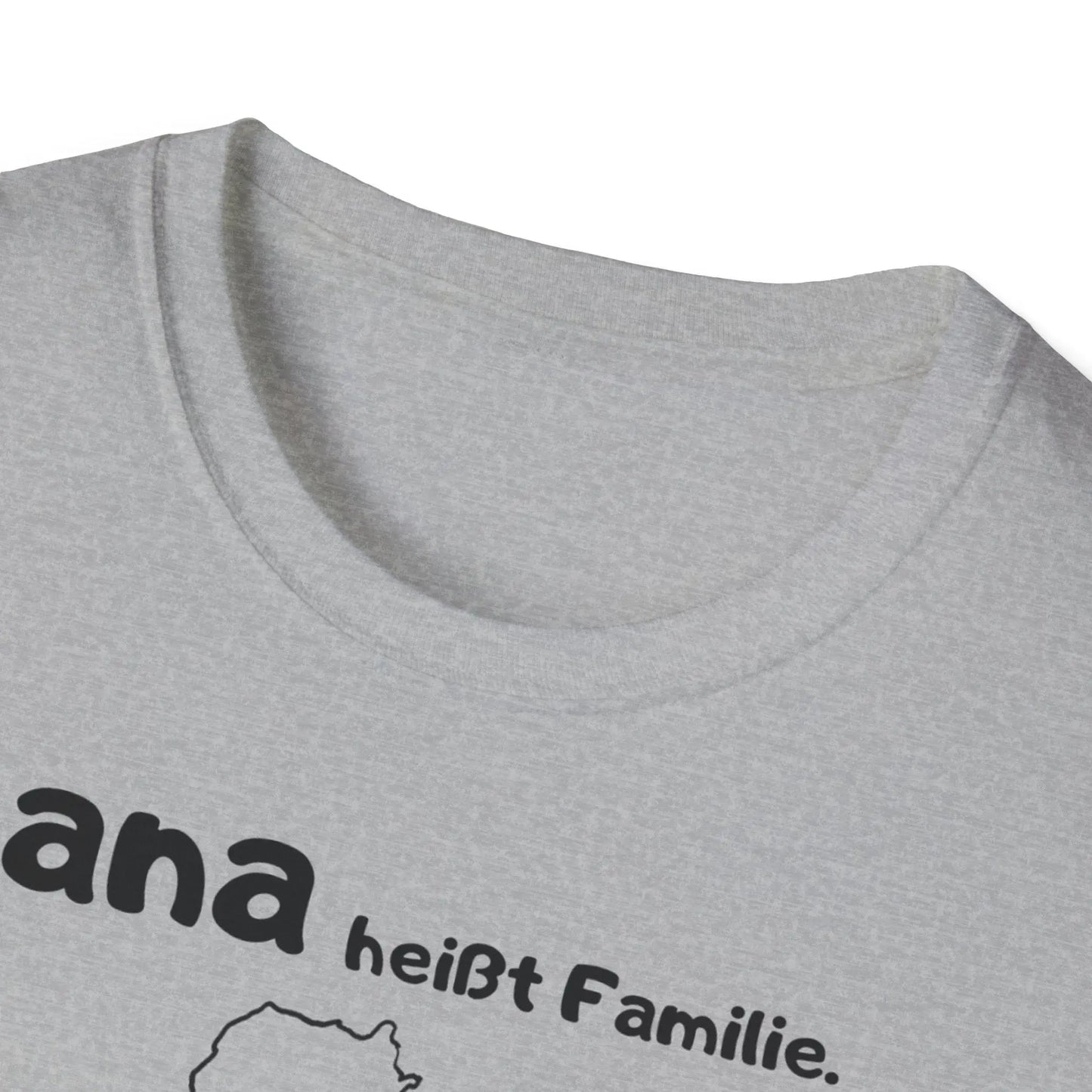 Ohana heißt Familie | Map Unisex Softstyle T-Shirt - So ist Leben