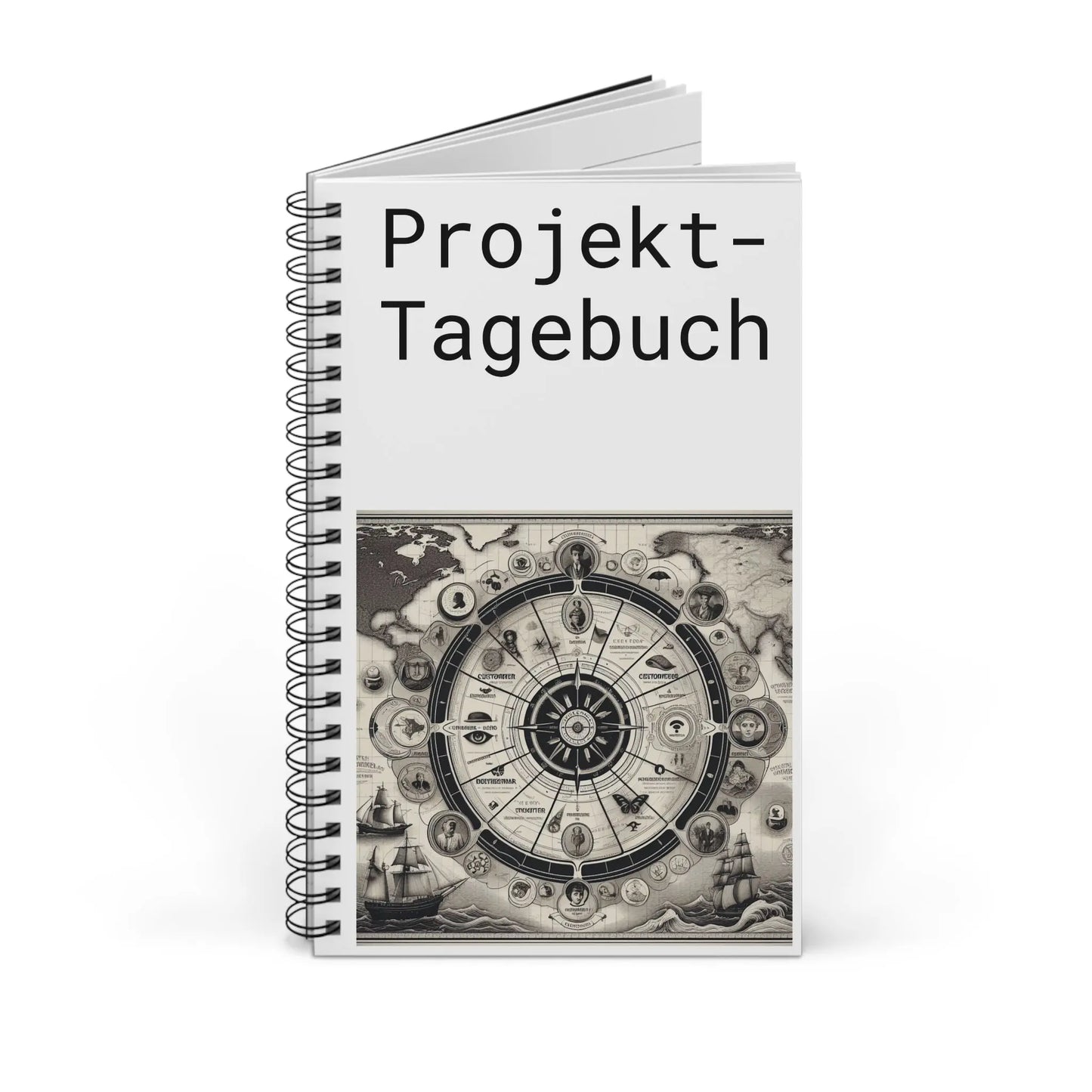 Projekt-Tagebuch für kreative Projekte - So ist Leben