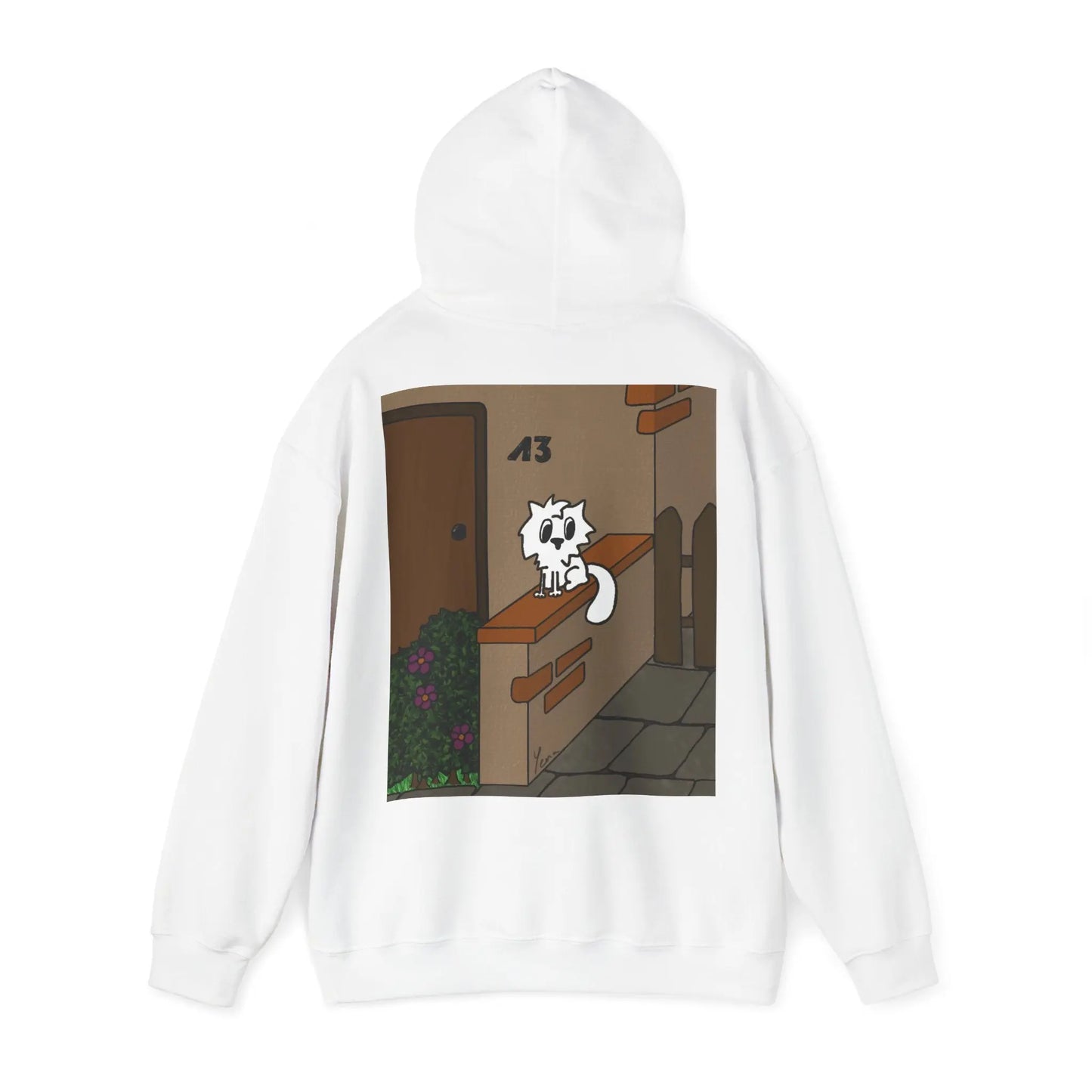 Niedliches Katzen-Design Unisex Hoodie – Perfekt für Katzenliebhaber & gemütliche Tage - So ist Leben