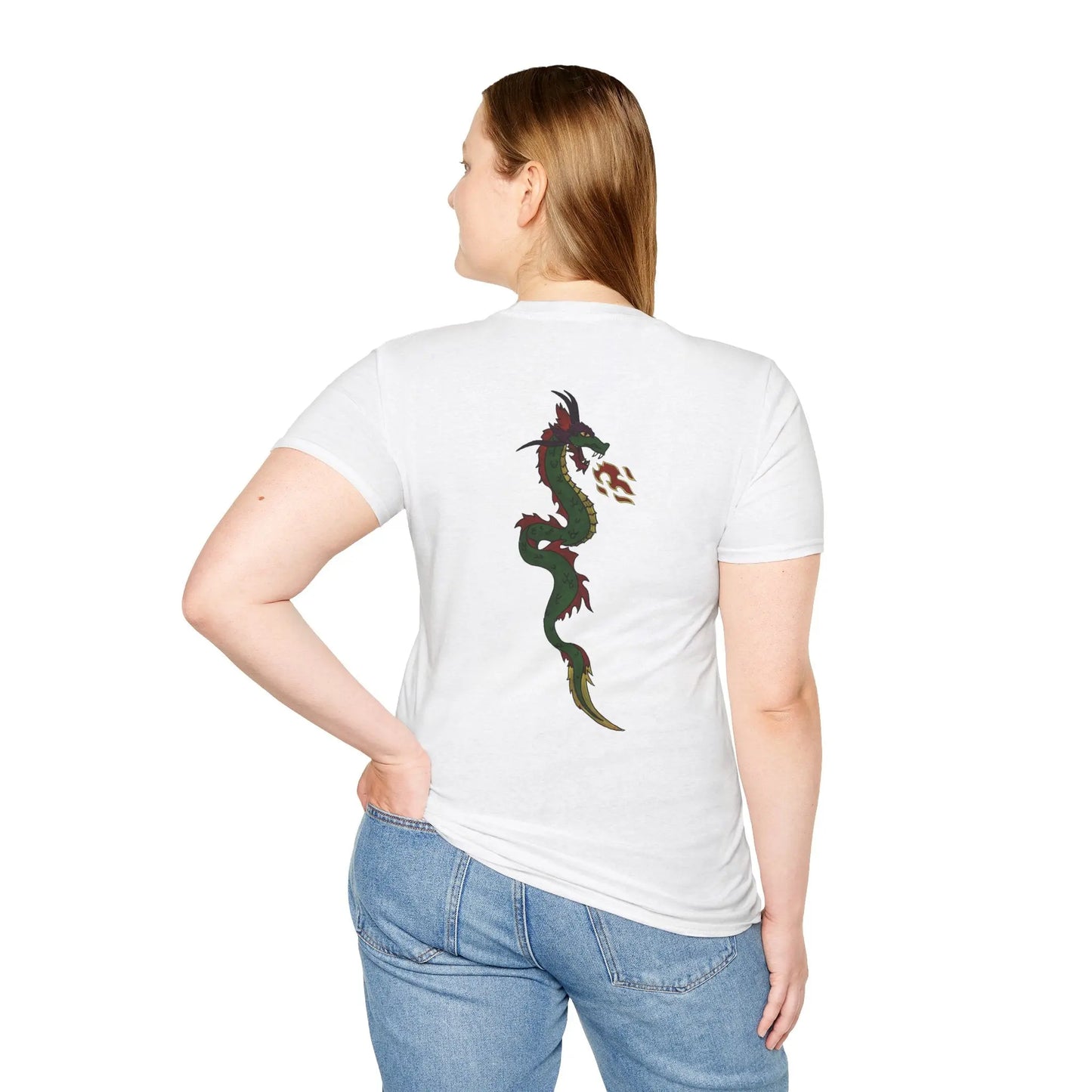 Dragonwear Design Unisex Softstyle T-Shirt - Asian Inspired Artwear - So ist Leben