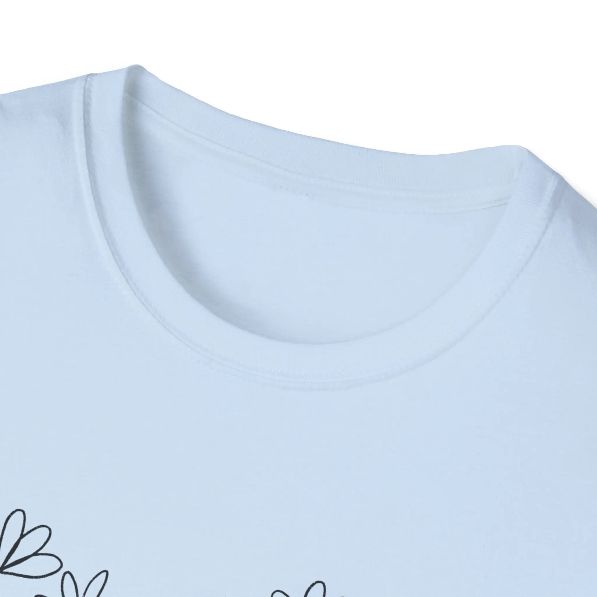 Faith & Love Floral Unisex Softstyle T-Shirt - So ist Leben