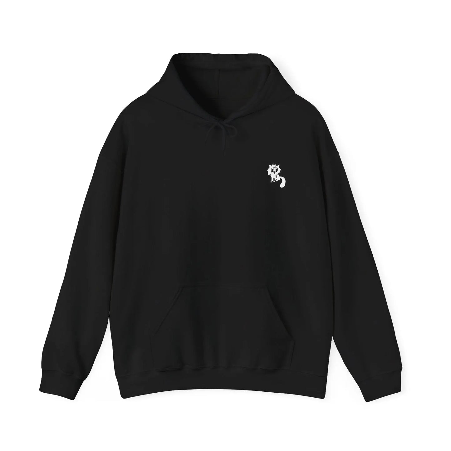 Niedliches Katzen-Design Unisex Hoodie – Perfekt für Katzenliebhaber & gemütliche Tage - So ist Leben
