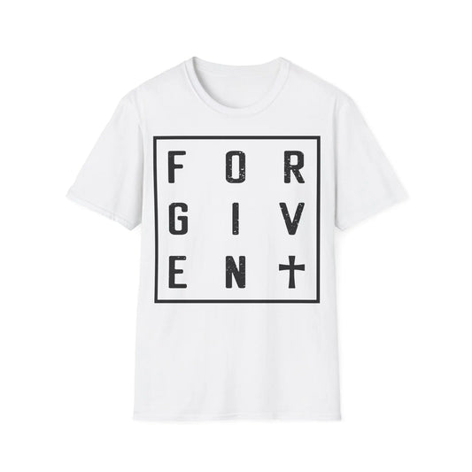 Unisex Forgiven Graphic Tee - Softstyle T-Shirt for Inspirational Living - So ist Leben