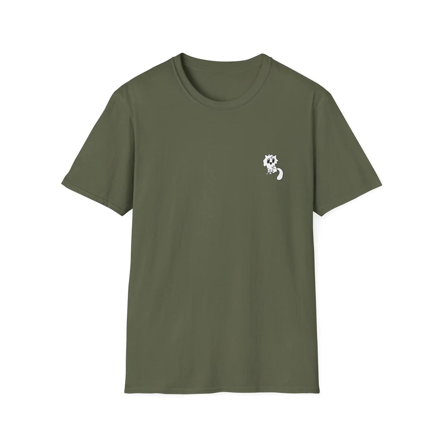 Niedliches Katzen-Unisex Softstyle T-Shirt – Perfekt für Katzenliebhaber. - So ist Leben