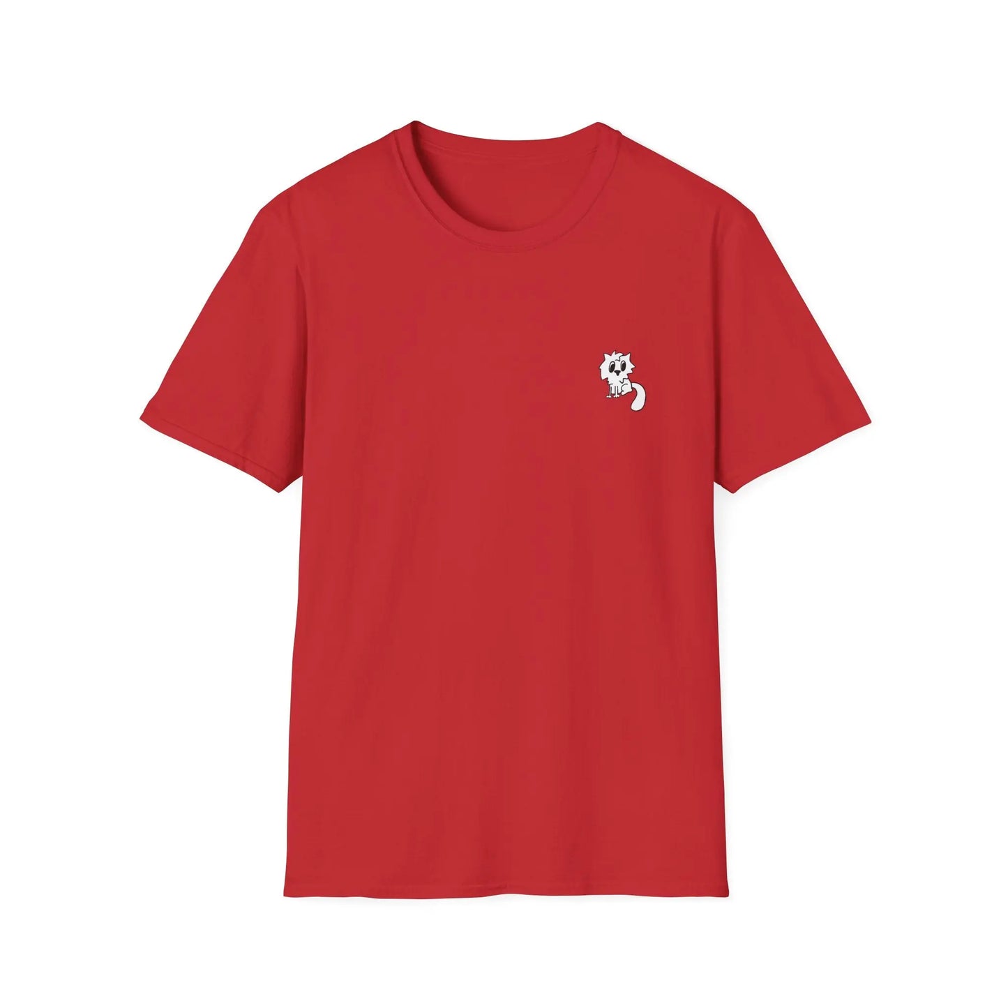 Niedliches Katzen-Unisex Softstyle T-Shirt – Perfekt für Katzenliebhaber. - So ist Leben