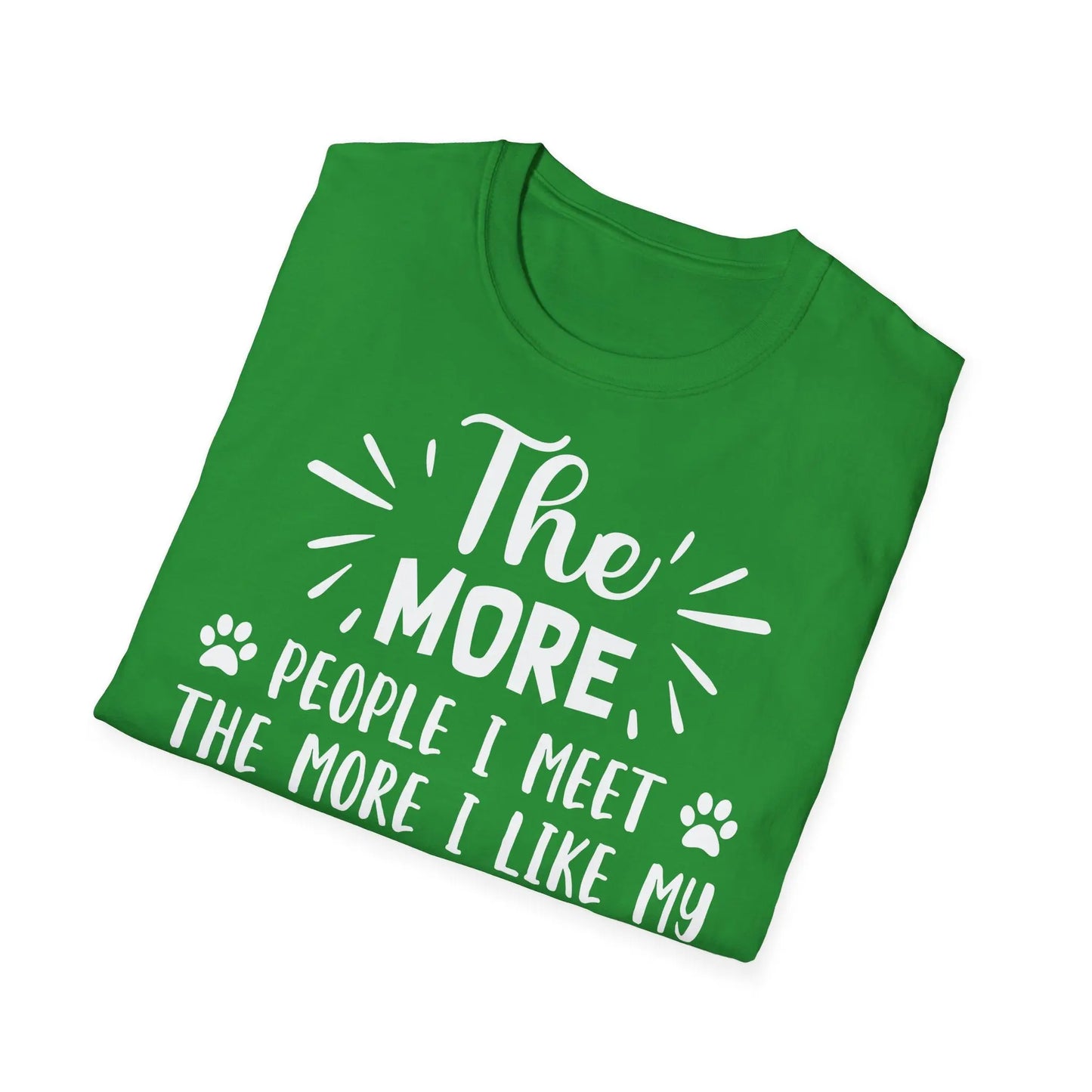 Doggy Unisex Softstyle T-Shirt - Comfortable Everyday Wear - So ist Leben