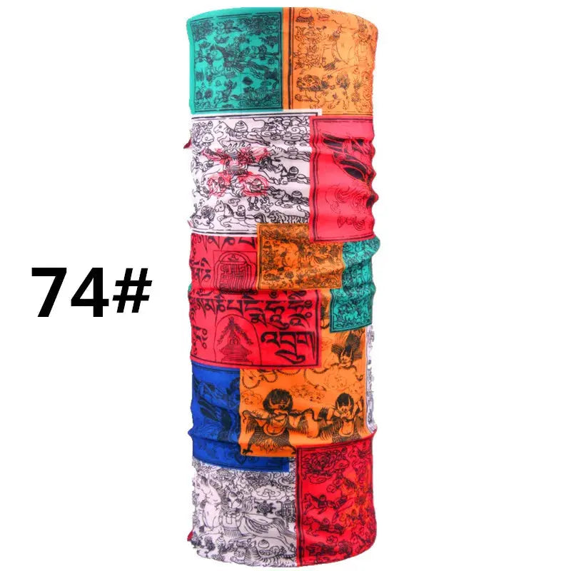 Beliebter Bandana-Schal-Ring für Kinder, multifunktional, nahtlos, röhrenförmig, magische Bandanas, Schlauchschal, Geschenk für Baby-Stirnband, Hijab - So ist Leben