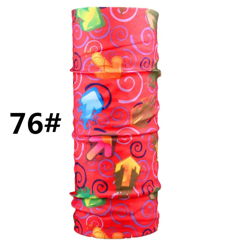 Beliebter Bandana-Schal-Ring für Kinder, multifunktional, nahtlos, röhrenförmig, magische Bandanas, Schlauchschal, Geschenk für Baby-Stirnband, Hijab - So ist Leben