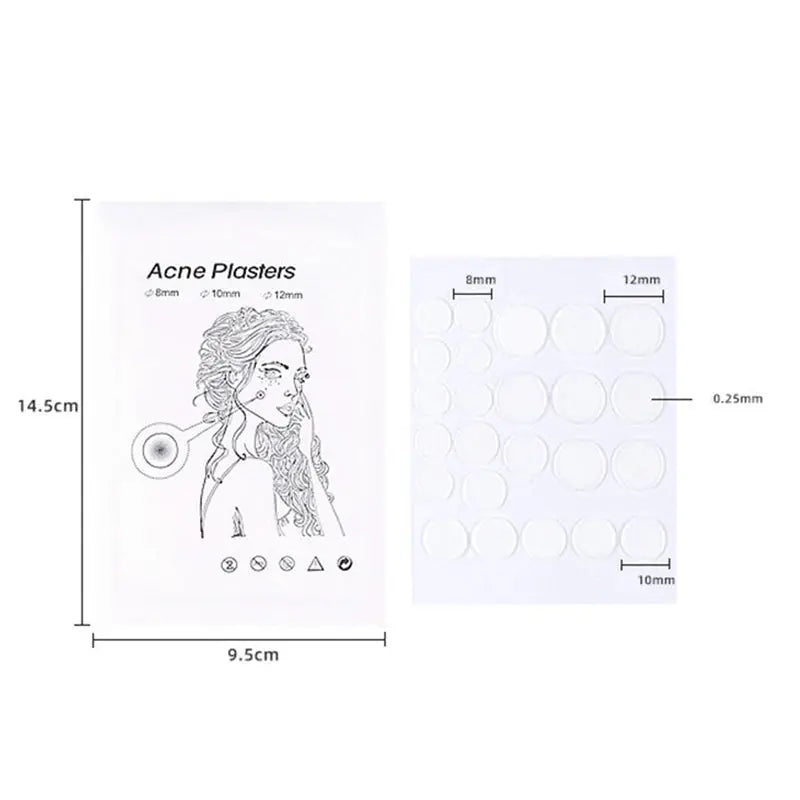 24/36 stücke Akne Pickel Patch Unsichtbare Effiziente Makel Schutzhülle Zit Aufkleber für Akne Spot Behandlung Hautpflege Werkzeug TK - So ist Leben